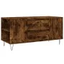 Smoked oak engineered wood coffee table 102x44.5x50 cm by , Coffee table - Ref: Foro24-831001, Price: 74,97 €, Discount: %