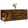Couchtisch aus geräuchertem Eichenholzwerkstoff, 102 x 44,5 x 50 cm von , Couchtisch - Ref: Foro24-831001, Preis: 75,89 €, Ra...