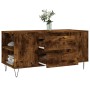 Couchtisch aus geräuchertem Eichenholzwerkstoff, 102 x 44,5 x 50 cm von , Couchtisch - Ref: Foro24-831001, Preis: 75,89 €, Ra...