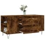 Smoked oak engineered wood coffee table 102x44.5x50 cm by , Coffee table - Ref: Foro24-831001, Price: 74,97 €, Discount: %