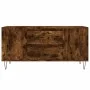 Smoked oak engineered wood coffee table 102x44.5x50 cm by , Coffee table - Ref: Foro24-831001, Price: 74,97 €, Discount: %