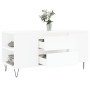 White engineered wood coffee table 102x44.5x50 cm by , Coffee table - Ref: Foro24-830996, Price: 78,69 €, Discount: %