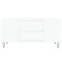 White engineered wood coffee table 102x44.5x50 cm by , Coffee table - Ref: Foro24-830996, Price: 77,84 €, Discount: %
