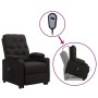 Sillón elevable tela negro