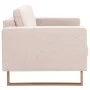 3-seater cream fabric sofa by , Sofas - Ref: Foro24-281382, Price: 402,01 €, Discount: %