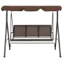 Garden rocking bench with brown awning by vidaXL, Garden rockers - Ref: Foro24-41422, Price: 190,35 €, Discount: %