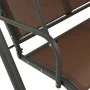 Garden rocking bench with brown awning by vidaXL, Garden rockers - Ref: Foro24-41422, Price: 190,35 €, Discount: %