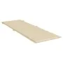 Beige Oxford fabric sun lounger cushion 186x58x3 cm by , Cushions for chairs and sofas - Ref: Foro24-314161, Price: 51,56 €, ...