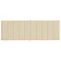 Cojín de tumbona de tela Oxford beige 186x58x3 cm de , Cojines para sillas y sofás - Ref: Foro24-314161, Precio: 59,04 €, Des...