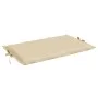 Beige Oxford fabric sun lounger cushion 186x58x3 cm by , Cushions for chairs and sofas - Ref: Foro24-314161, Price: 51,56 €, ...