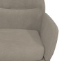 Light Gray Velvet Relaxation Chair by , Armchairs - Ref: Foro24-341108, Price: 112,65 €, Discount: %