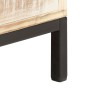 Mesita de noche de madera maciza de acacia 40x30x50 cm de vidaXL, Mesitas de noche - Ref: Foro24-287330, Precio: 92,66 €, Des...