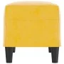 Gelbe Samtbank 70x35x41 cm von , Banken - Ref: Foro24-349403, Preis: 48,48 €, Rabatt: %