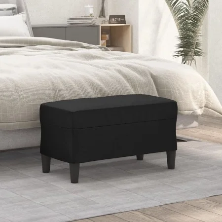 Schwarze Kunstlederbank 70x35x41 cm von , Banken - Ref: Foro24-349391, Preis: 51,43 €, Rabatt: %