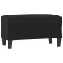 Schwarze Kunstlederbank 70x35x41 cm von , Banken - Ref: Foro24-349391, Preis: 51,43 €, Rabatt: %