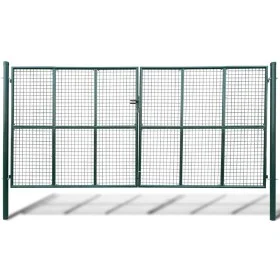 Garden mesh fence, 415 x 225 cm / 400 x 175 cm by vidaXL, garden gates - Ref: Foro24-141392, Price: 629,08 €, Discount: %