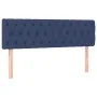 Headboards 2 units blue fabric 72x7x78/88 cm by , Headboards and footboards - Ref: Foro24-346346, Price: 63,97 €, Discount: %