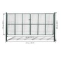 Gartengitterzaun, 415 x 225 cm / 400 x 175 cm von vidaXL, Gartentore - Ref: Foro24-141392, Preis: 643,79 €, Rabatt: %