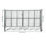 Gartengitterzaun, 415 x 225 cm / 400 x 175 cm von vidaXL, Gartentore - Ref: Foro24-141392, Preis: 629,81 €, Rabatt: %