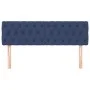 Headboards 2 units blue fabric 72x7x78/88 cm by , Headboards and footboards - Ref: Foro24-346346, Price: 63,97 €, Discount: %