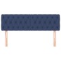 Kopfteile 2 Einheiten aus blauem Stoff 72x7x78/88 cm von , Kopf- und Fußteile - Ref: Foro24-346346, Preis: 52,90 €, Rabatt: %