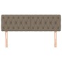 Kopfteile 2 Einheiten taupegrauer Stoff 72x7x78/88 cm von , Kopf- und Fußteile - Ref: Foro24-346344, Preis: 78,89 €, Rabatt: %