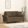 Decorative cushions 2 pcs brown fabric 40x40 cm by , Cushions - Ref: Foro24-349474, Price: 22,17 €, Discount: %