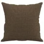 Decorative cushions 2 pcs brown fabric 40x40 cm by , Cushions - Ref: Foro24-349474, Price: 22,17 €, Discount: %
