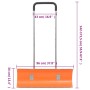 Pala de nieve de mango extensible lámina de acero naranja 96 cm by , snow shovels - Ref: Foro24-364818, Price: 95,63 €, Disco...