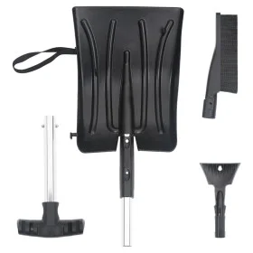 3-in-1-Schneeschaufel-Set aus schwarzem Aluminium von , Schneeschaufeln - Ref: Foro24-364824, Preis: 28,70 €, Rabatt: %