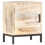 Mesita de noche de madera maciza de acacia 40x30x50 cm de vidaXL, Mesitas de noche - Ref: Foro24-287330, Precio: 92,66 €, Des...