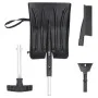 3-in-1-Schneeschaufel-Set aus schwarzem Aluminium von , Schneeschaufeln - Ref: Foro24-364824, Preis: 28,70 €, Rabatt: %