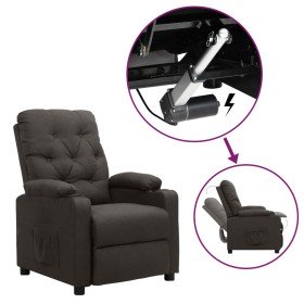 Sillón elevable tela gris taupe Sillón elevable tela gris taupe