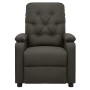 Sillón elevable tela gris taupe