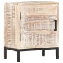 Mesita de noche de madera maciza de acacia 40x30x50 cm de vidaXL, Mesitas de noche - Ref: Foro24-287330, Precio: 92,66 €, Des...