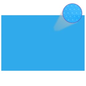 Cubierta para piscina rectangular PE azul 300x200 cm