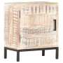 Mesita de noche de madera maciza de acacia 40x30x50 cm de vidaXL, Mesitas de noche - Ref: Foro24-287330, Precio: 92,66 €, Des...