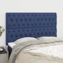 Cabeceros 4 unidades tela azul 72x7x78/88 cm de , Cabeceros y pies de cama - Ref: Foro24-3116672, Precio: 118,83 €, Descuento: %
