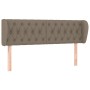 Kopfteil aus taupegrauem Stoff, 147 x 23 x 78/88 cm von , Kopf- und Fußteile - Ref: Foro24-3117482, Preis: 86,33 €, Rabatt: %