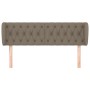 Kopfteil aus taupegrauem Stoff, 147 x 23 x 78/88 cm von , Kopf- und Fußteile - Ref: Foro24-3117482, Preis: 86,33 €, Rabatt: %