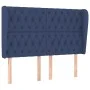 Headboard with blue fabric ears 147x23x118/128 cm by , Headboards and footboards - Ref: Foro24-3118296, Price: 135,70 €, Disc...