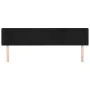 Cabecero de terciopelo negro 203x16x78/88 cm de , Cabeceros y pies de cama - Ref: Foro24-3118836, Precio: 82,52 €, Descuento: %