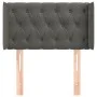 Cabecero de terciopelo gris oscuro 83x16x78/88 cm de , Cabeceros y pies de cama - Ref: Foro24-3119135, Precio: 51,16 €, Descu...