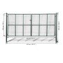 Puerta de malla de jardín 415x250 cm / 400x200 cm by vidaXL, garden gates - Ref: Foro24-141393, Price: 596,35 €, Discount: %