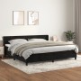 Box spring bed with black velvet mattress 200x200 cm by , Beds and slatted bases - Ref: Foro24-3130981, Price: 589,95 €, Disc...