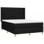 Boxspringbett mit schwarzer Stoffmatratze 140x200 cm von , Betten und Lattenroste - Ref: Foro24-3132235, Preis: 524,96 €, Rab...