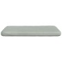 Cojines para asiento 4 pcs Gris Claro 40 x 40 x 3 cm Terciopelo