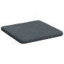 Cojines para asiento 4 pcs Gris oscuro 40 x 40 x 3 cm