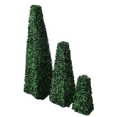 Set of 3 Boxwood Pyramids Artificial Topiary by vidaXL, artificial flora - Ref: Foro24-41622, Price: 72,32 €, Discount: %