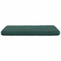 Cojines para asiento 4 pcs Verde oscuro 40 x 40 x 3 cm